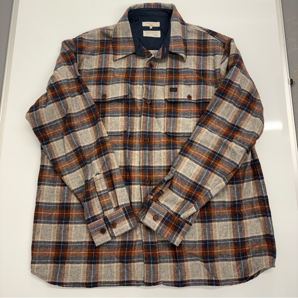 Nudie Jeans Kalle Plaid Wool Jacket XL